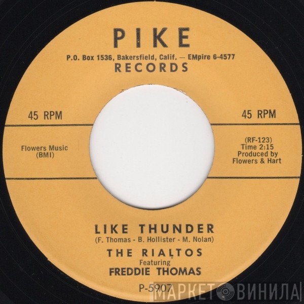 The Rialtos, Freddie Thomas - Like Thunder