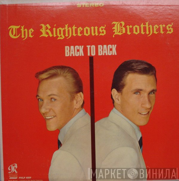 The Righteous Brothers  - Back To Back
