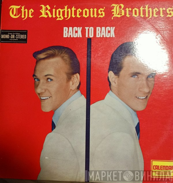 The Righteous Brothers  - Back To Back