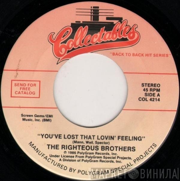 The Righteous Brothers - You've Lost That Lovin' Feeling / Unchained Melody