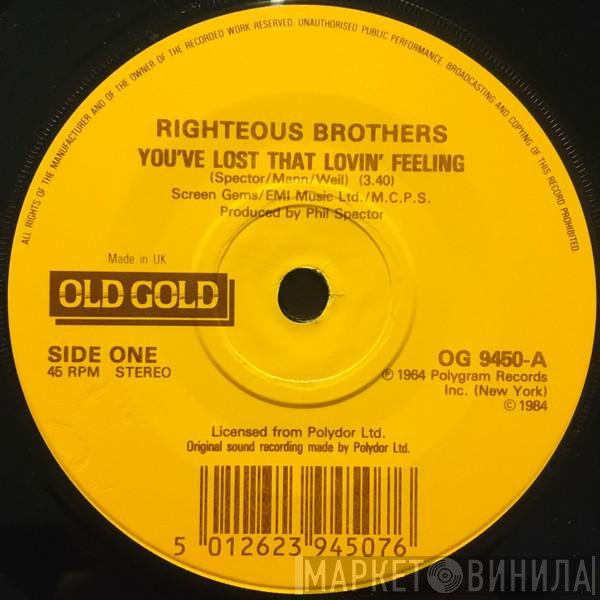 The Righteous Brothers - You've Lost That Lovin' Feeling / Unchained Melody