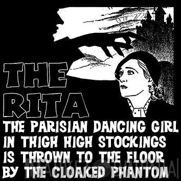 The Rita  - The Parisian Dancing Girl In Thigh High Stockings Is Thrown To The Floor By The Cloaked Phantom