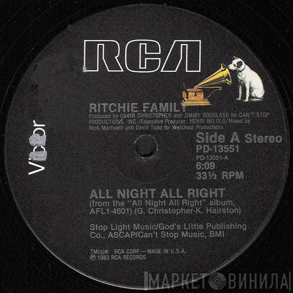 The Ritchie Family  - All Night All Right