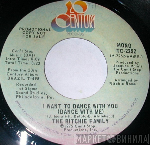 The Ritchie Family - I Want To Dance With You (Dance With Me)