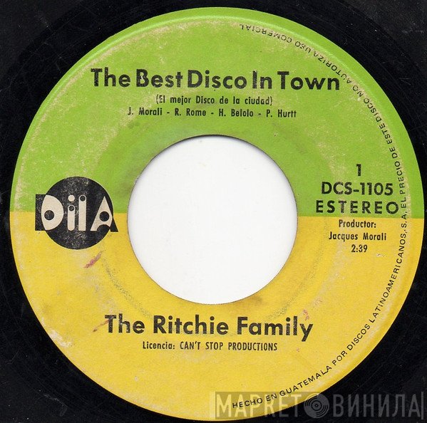 The Ritchie Family  - The Best Disco In Town
