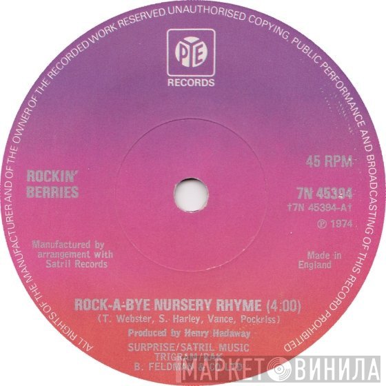 The Rockin' Berries - Rock-A-Bye Nursery Rhyme