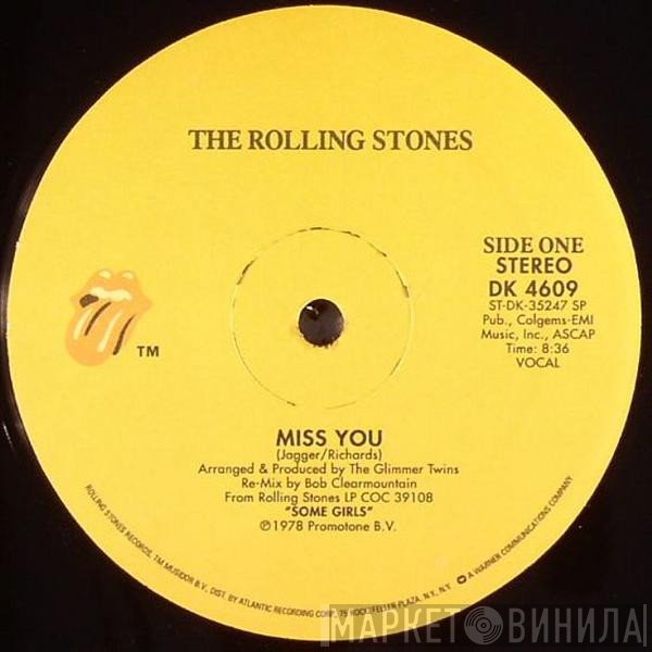 The Rolling Stones  - Miss You / Emotional Rescue