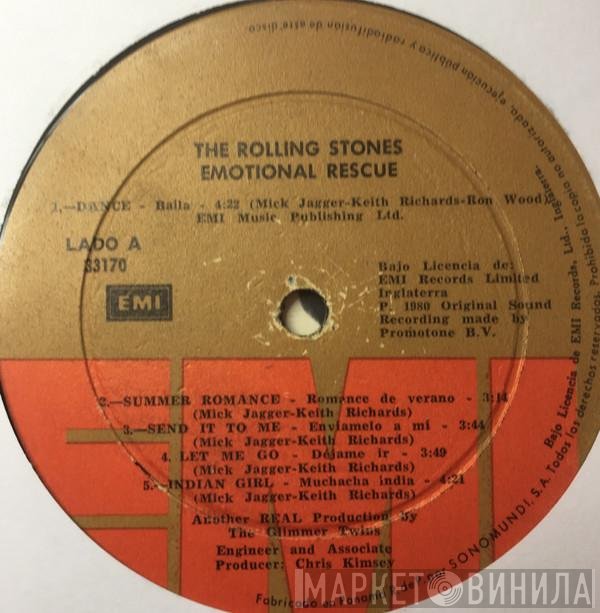 The Rolling Stones  - Emotional Rescue
