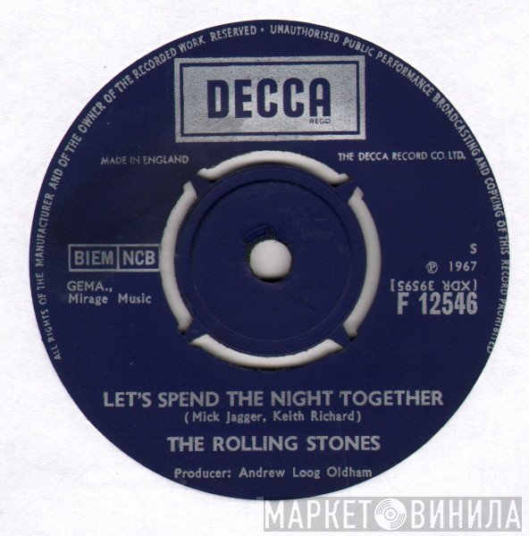 The Rolling Stones  - Let's Spend The Night Together