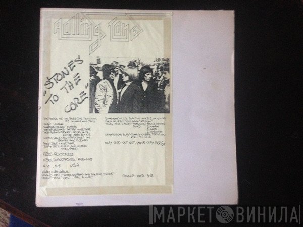 The Rolling Stones  - Stones "To The Core"