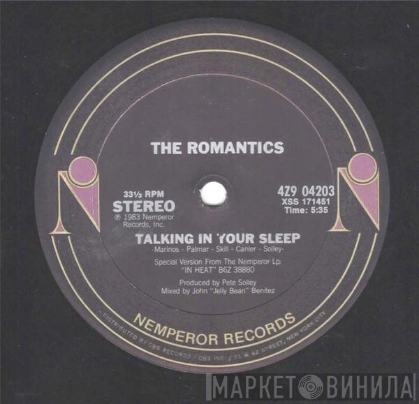 The Romantics  - Talking In Your Sleep