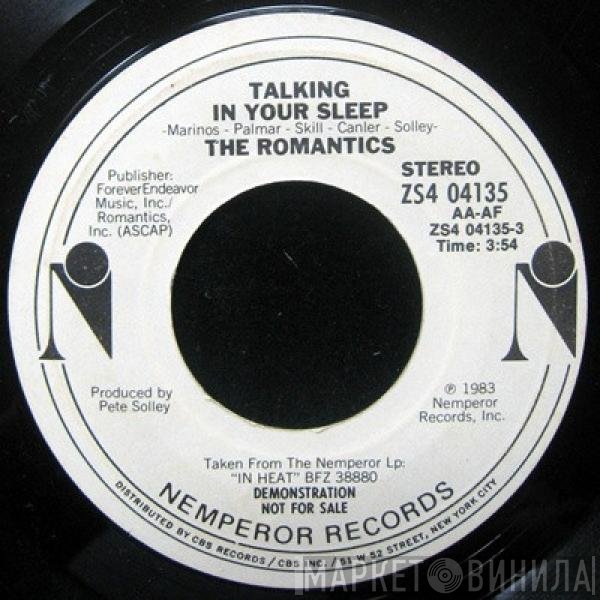The Romantics  - Talking In Your Sleep