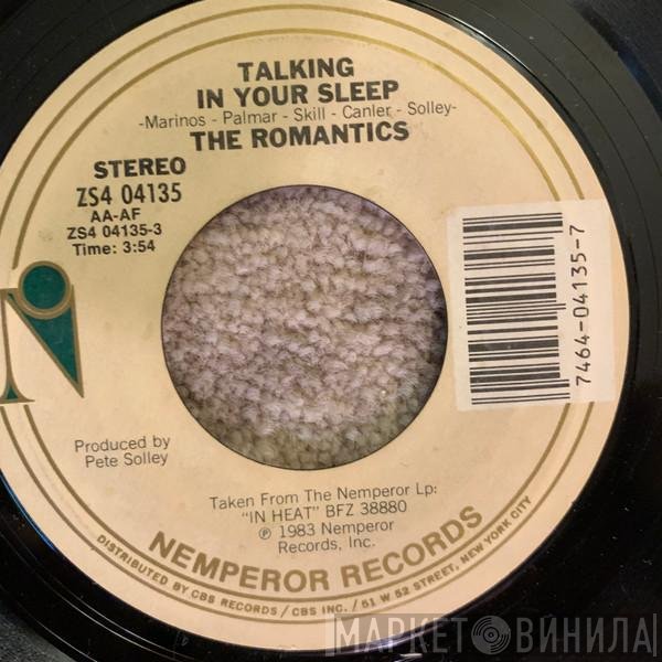 The Romantics  - Talking In Your Sleep