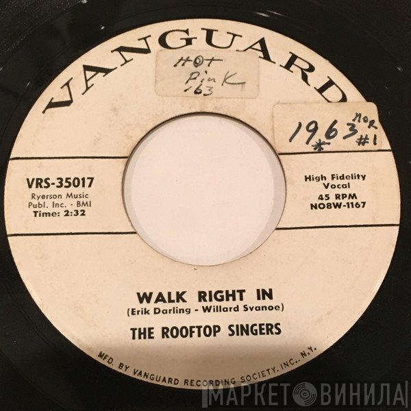 The Rooftop Singers  - Walk Right In