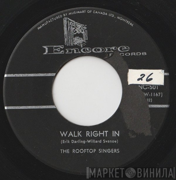 The Rooftop Singers  - Walk Right In
