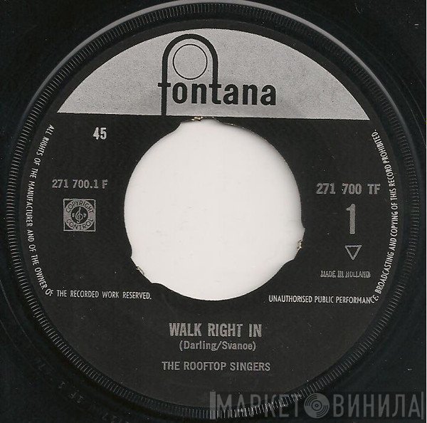 The Rooftop Singers  - Walk Right In