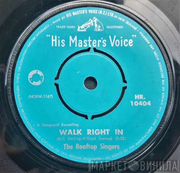 The Rooftop Singers  - Walk Right In