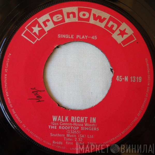 The Rooftop Singers  - Walk Right In