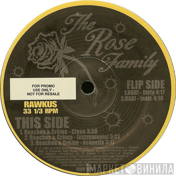 The Rose Family - Beaches & Crème / Hah!