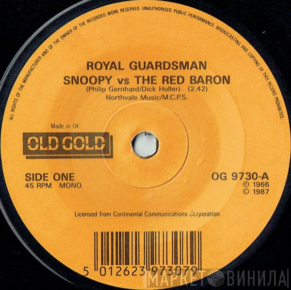 The Royal Guardsmen, The Pipkins - Snoopy Vs The Red Baron / Gimme Dat Ding