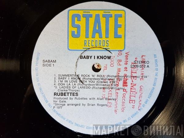 The Rubettes  - Baby I Know