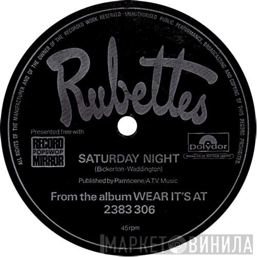The Rubettes - Saturday Night