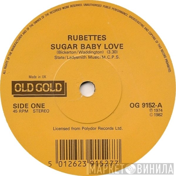 The Rubettes - Sugar Baby Love / I Can Do It