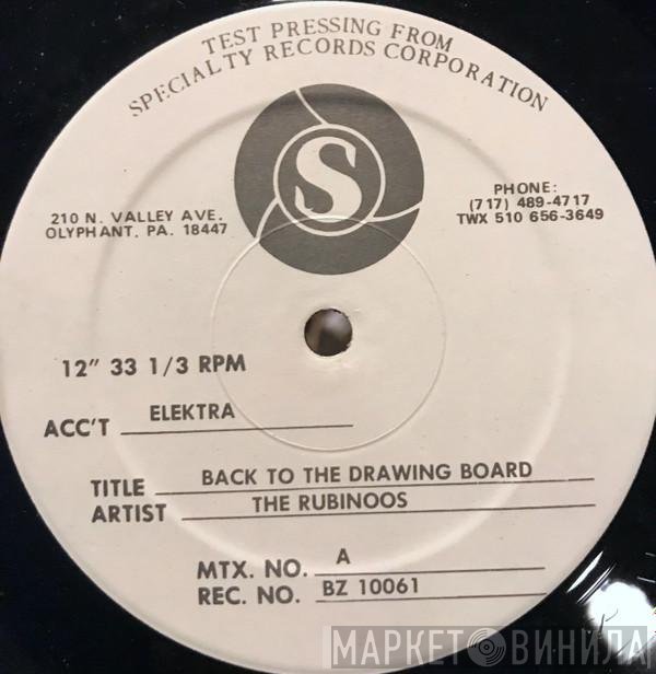 The Rubinoos  - Back To The Drawing Board
