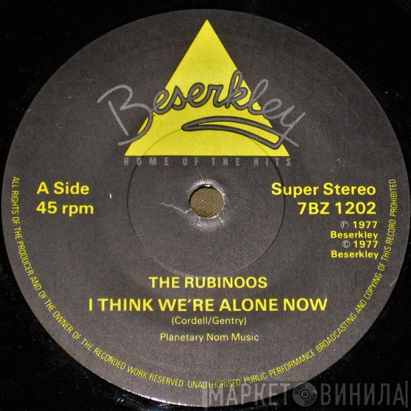 The Rubinoos - I Think We're Alone Now