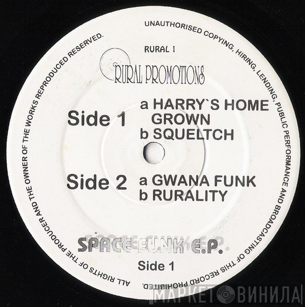 The Rurals - Space Funk E.P.