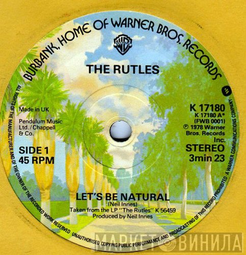 The Rutles - Let's Be Natural