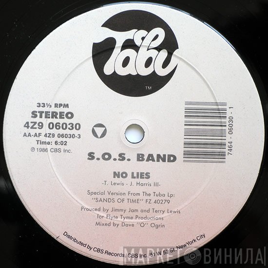 The S.O.S. Band  - No Lies