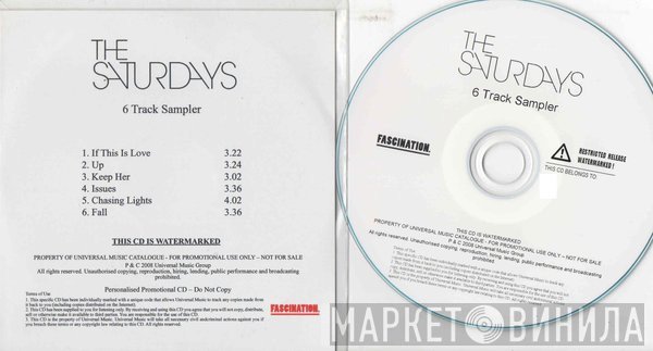 The Saturdays  - 6 Track Sampler