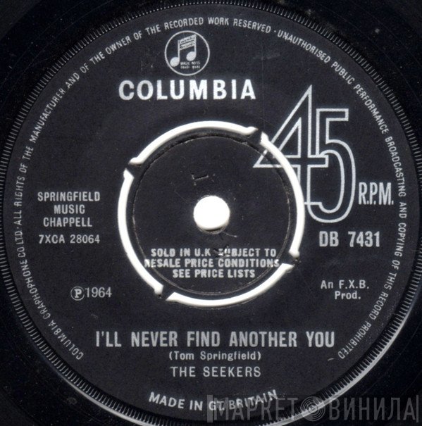 The Seekers - I'll Never Find Another You