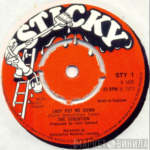 The Sensation - Lady Put Me Down