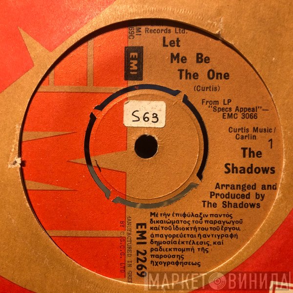 The Shadows  - Let Me Be The One