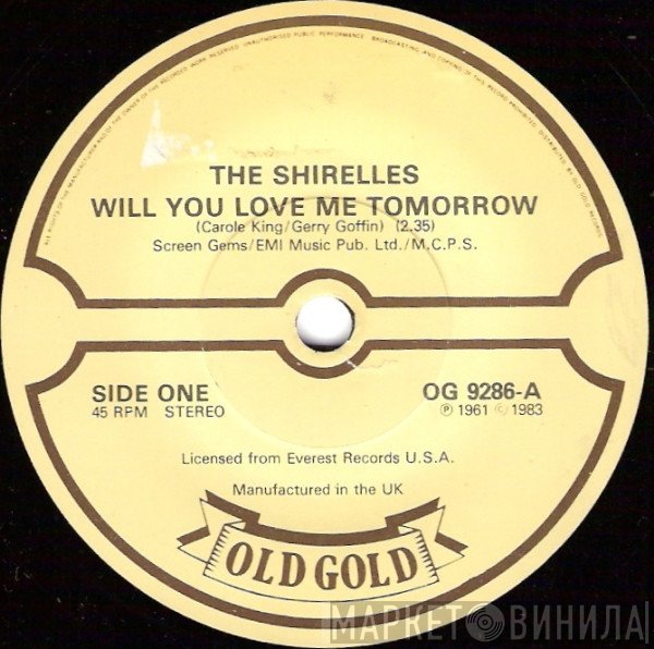 The Shirelles - Will You Love Me Tomorrow