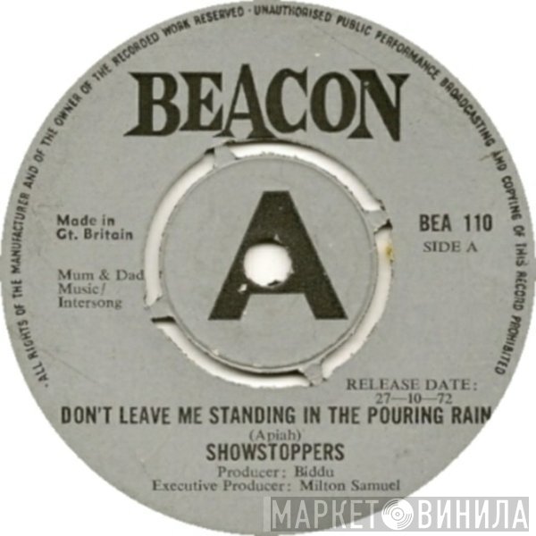 The Show Stoppers - Don't Leave Me Standing In The Pouring Rain