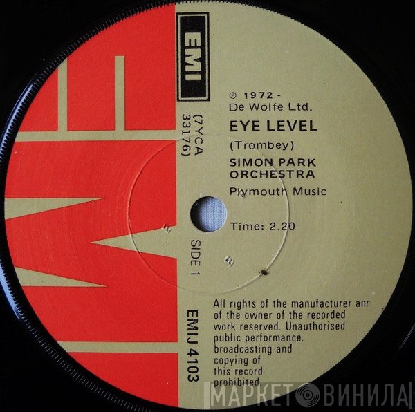 The Simon Park Orchestra  - Eye Level