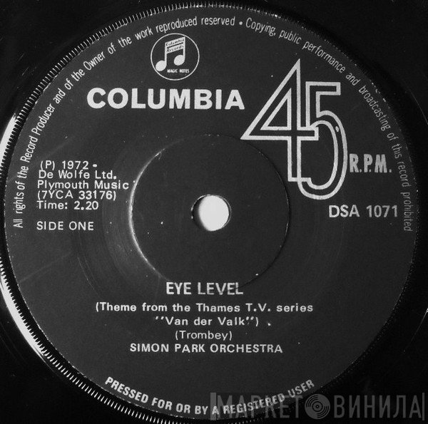 The Simon Park Orchestra  - Eye Level