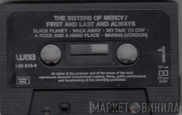 The Sisters Of Mercy - First And Last And Always
