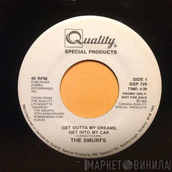 The Smurfs  - Get Outta My Dreams, Get Into My Car
