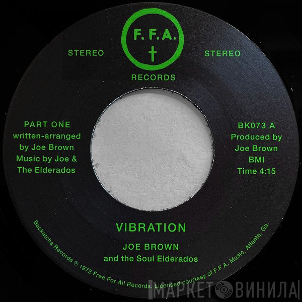 The Soul Elderados, Joe Brown  - Vibration