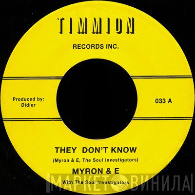 The Soul Investigators, Myron And E - They Don't Know / The Party Is Over