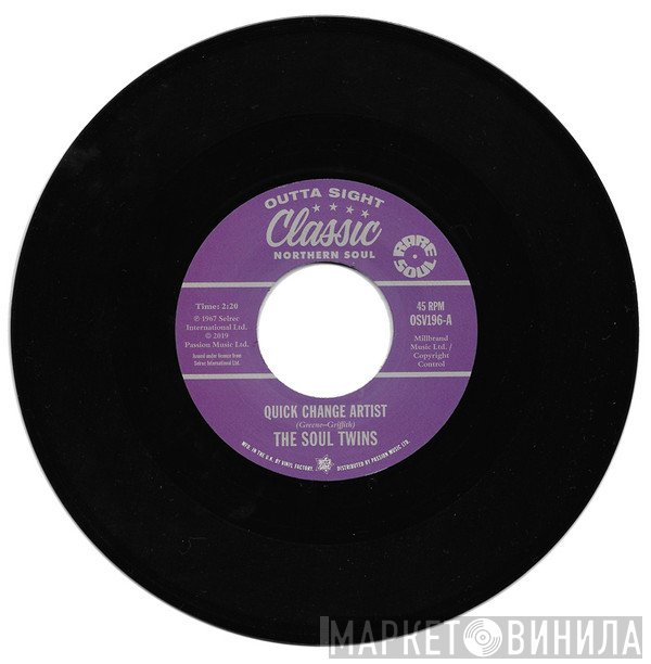 The Soul Twins, N F Porter - Quick Change Artist / Keep On Keeping On