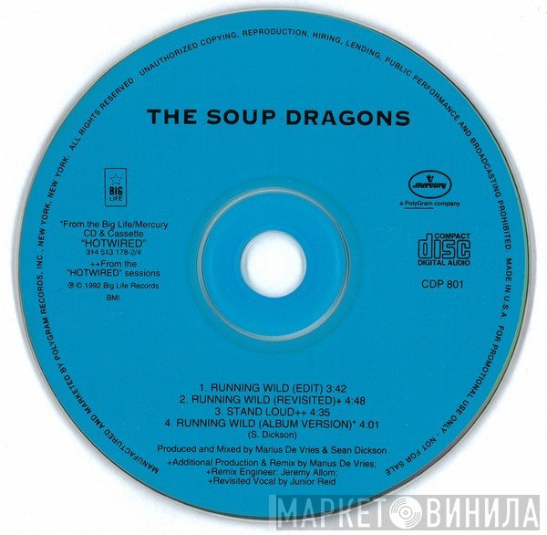 The Soup Dragons  - Running Wild