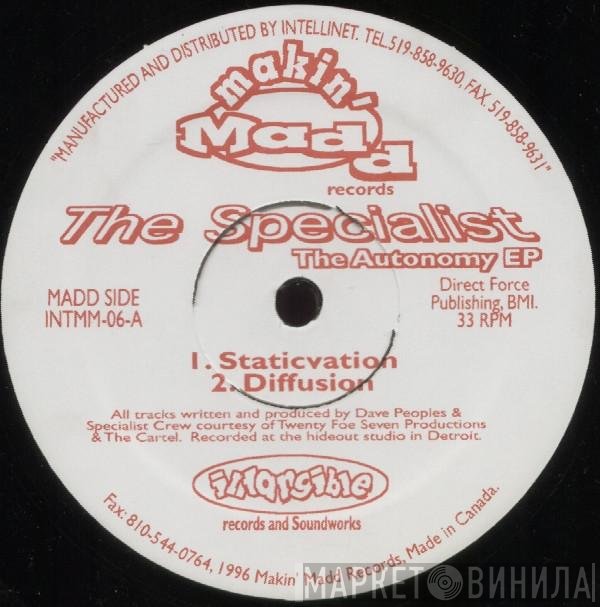 The Specialist  - The Autonomy EP