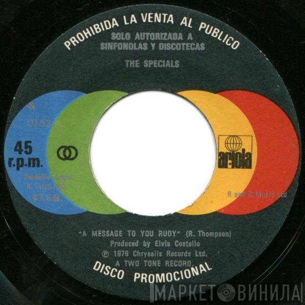 The Specials  - A Message To You Rudy