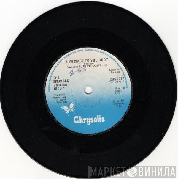 The Specials Featuring Rico Rodriguez  - A Message To You Rudy