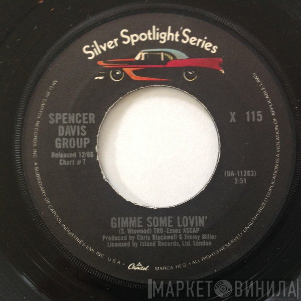 The Spencer Davis Group - Gimme Some Lovin' / Keep On Running